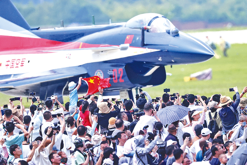 没有马赛克的真人日批视频长春航空展迎来首个公众日